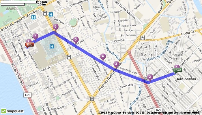 sample route